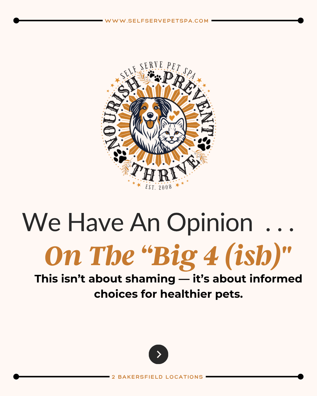 We have an opinion on the big 4'ish!
